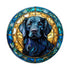 Flat Coated Retriever Glass Suncatcher Worktop Saver